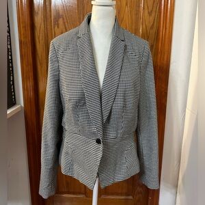 GUC- Worthington 14P houndstooth blazer